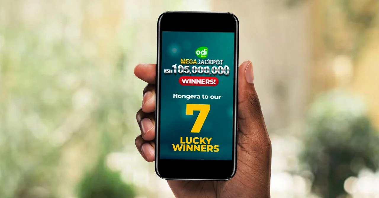 Odibets jackpot results in Kenya